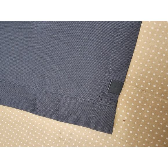 Lululemon Polo Shirt Men Size Medium Gray Performance Button - Picture 11 of 11